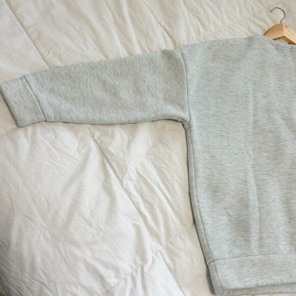 SHEIN Gray Texas Graphic Sweatshirt Women’s Medium USA Flag Pullover Crewneck - Picture 5 of 7